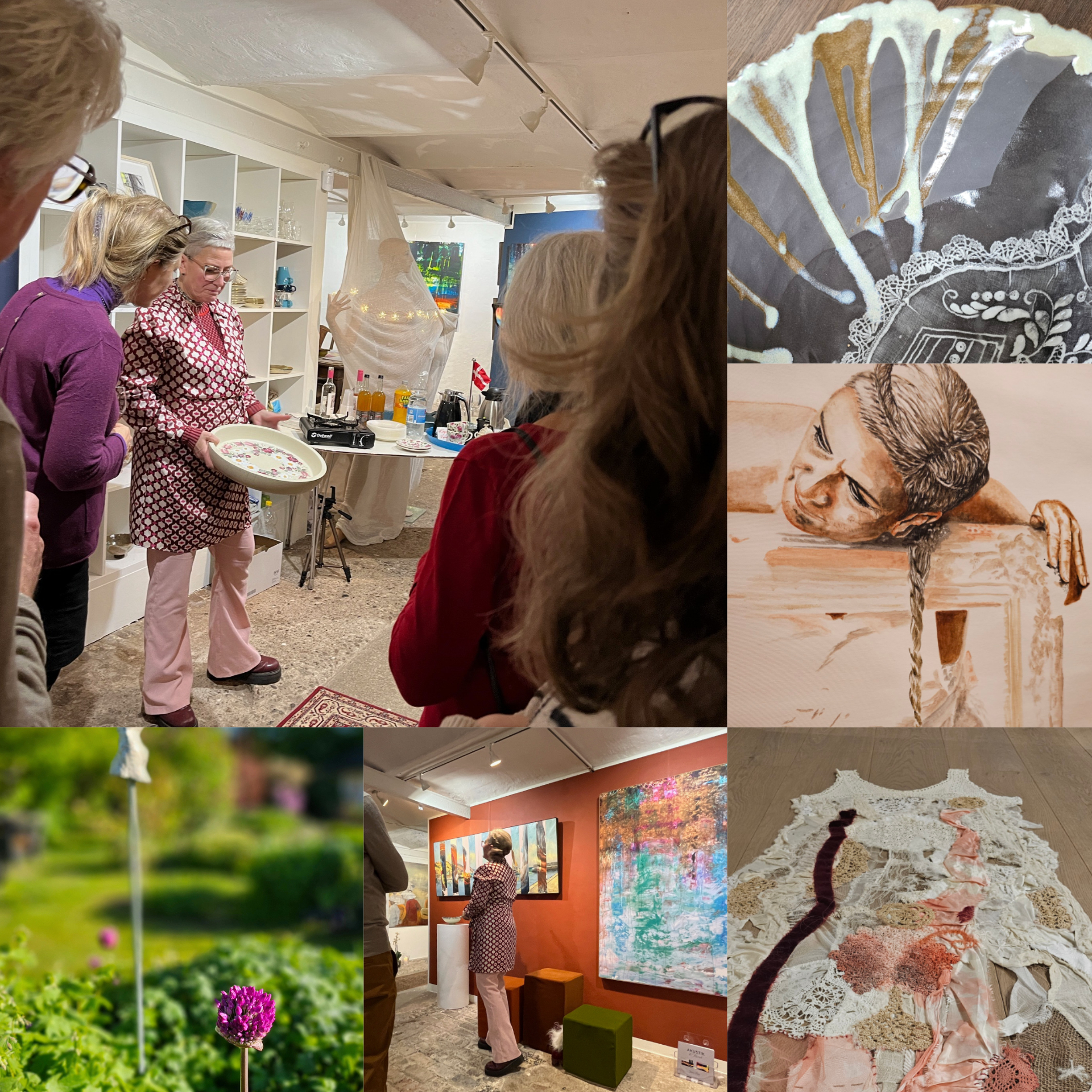 Kunstner Kate Piil og GALLERI ARTROOM